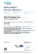 ISO 9001 BEKO TECHNOLOGIES GMBH
