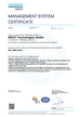 ISO 14001:2015 Certificate Environmental Management