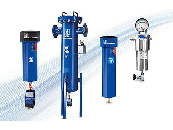 CLEARPOINT compressed air filters