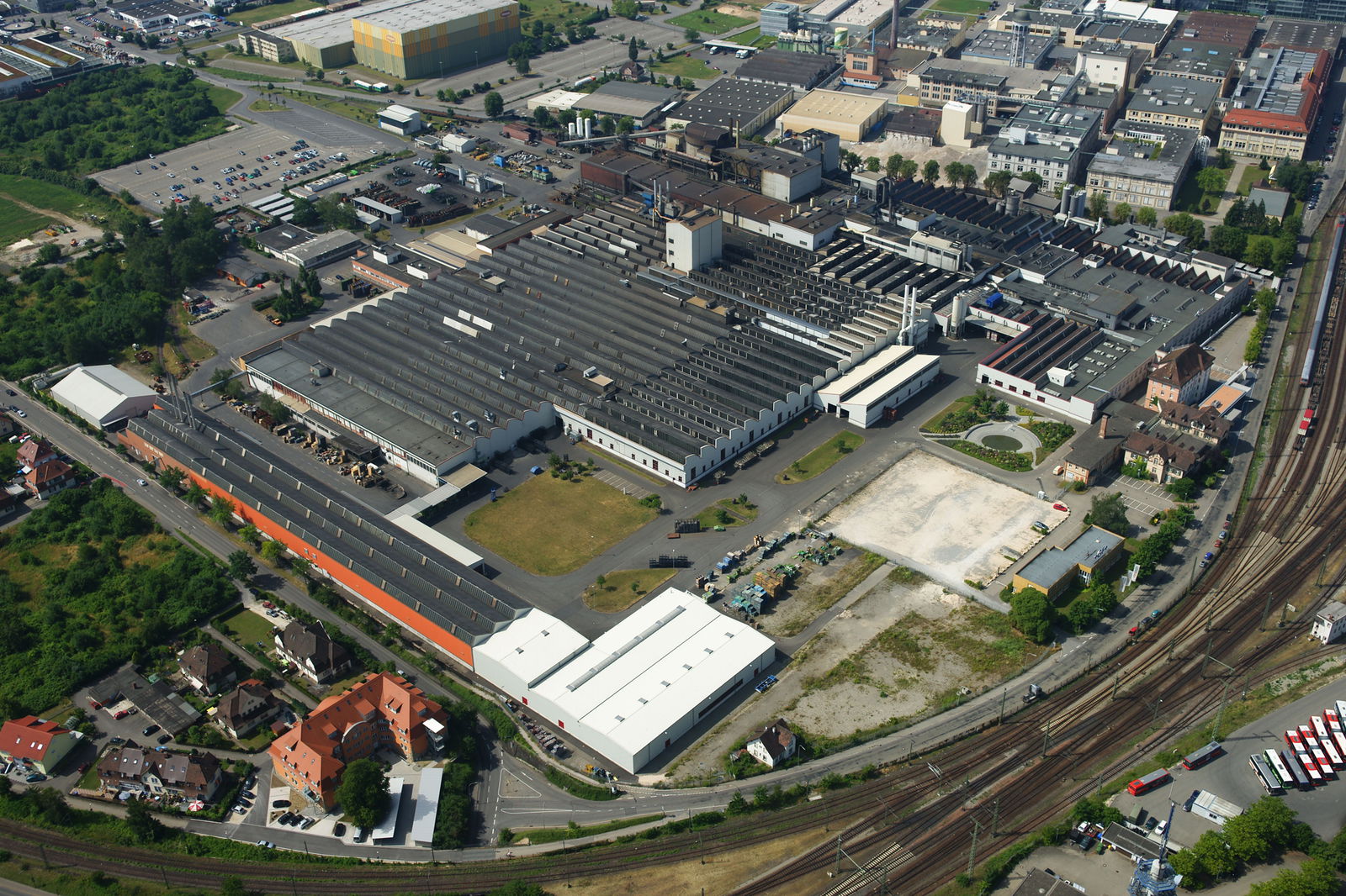 aerial view gf automotive