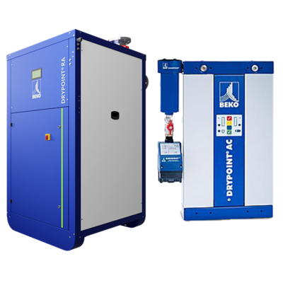 Compressed air drying